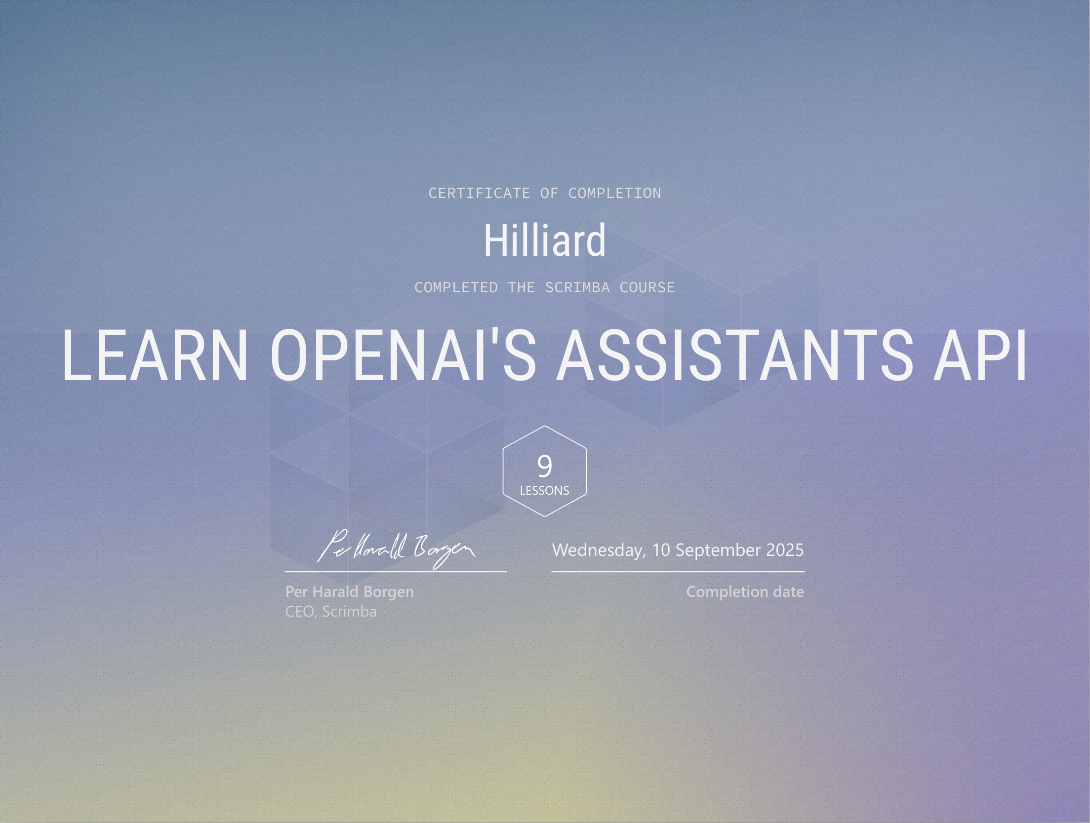 Free OpenAI's Assistants API