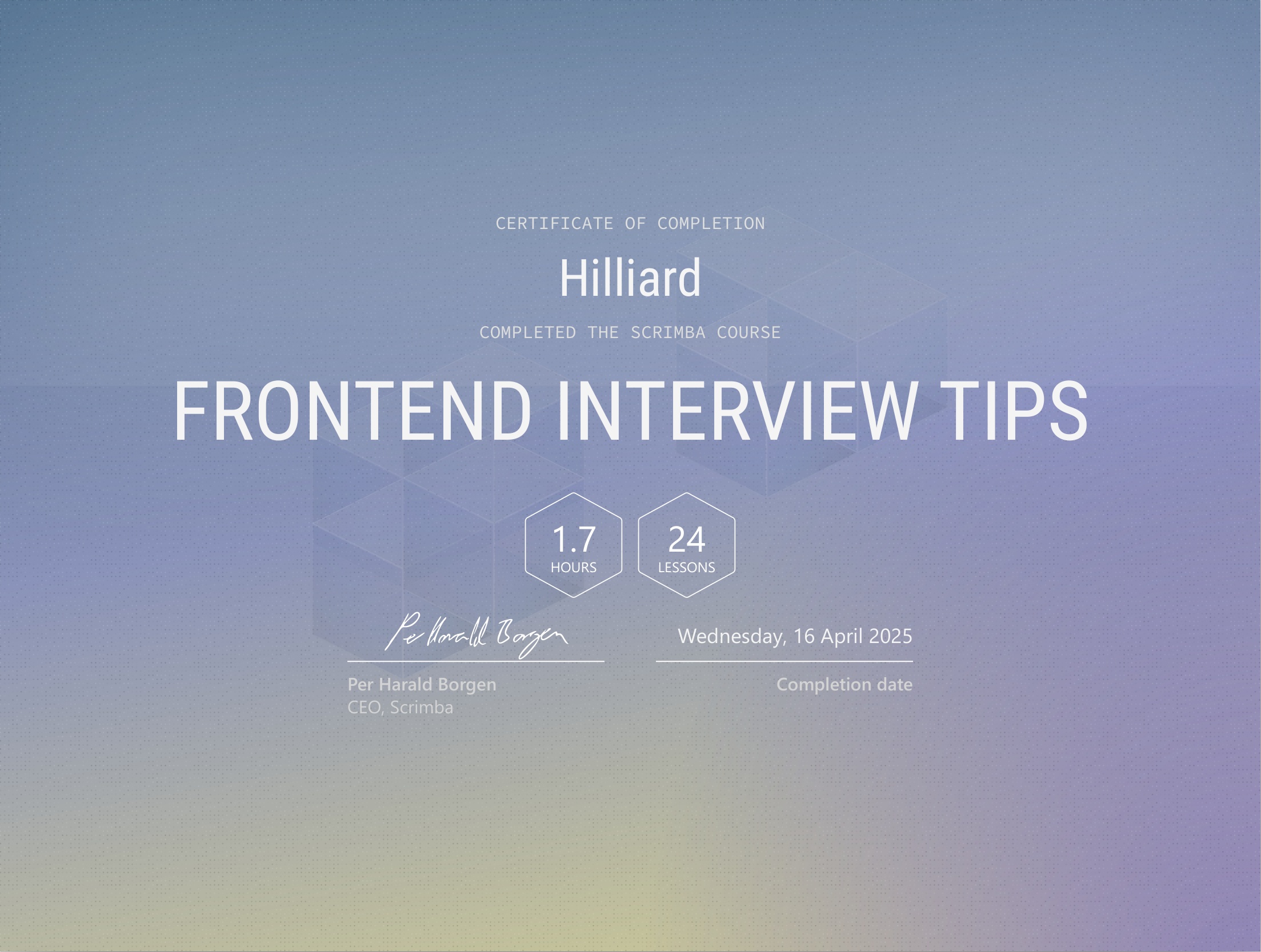 Front-End Developer Interview Tips