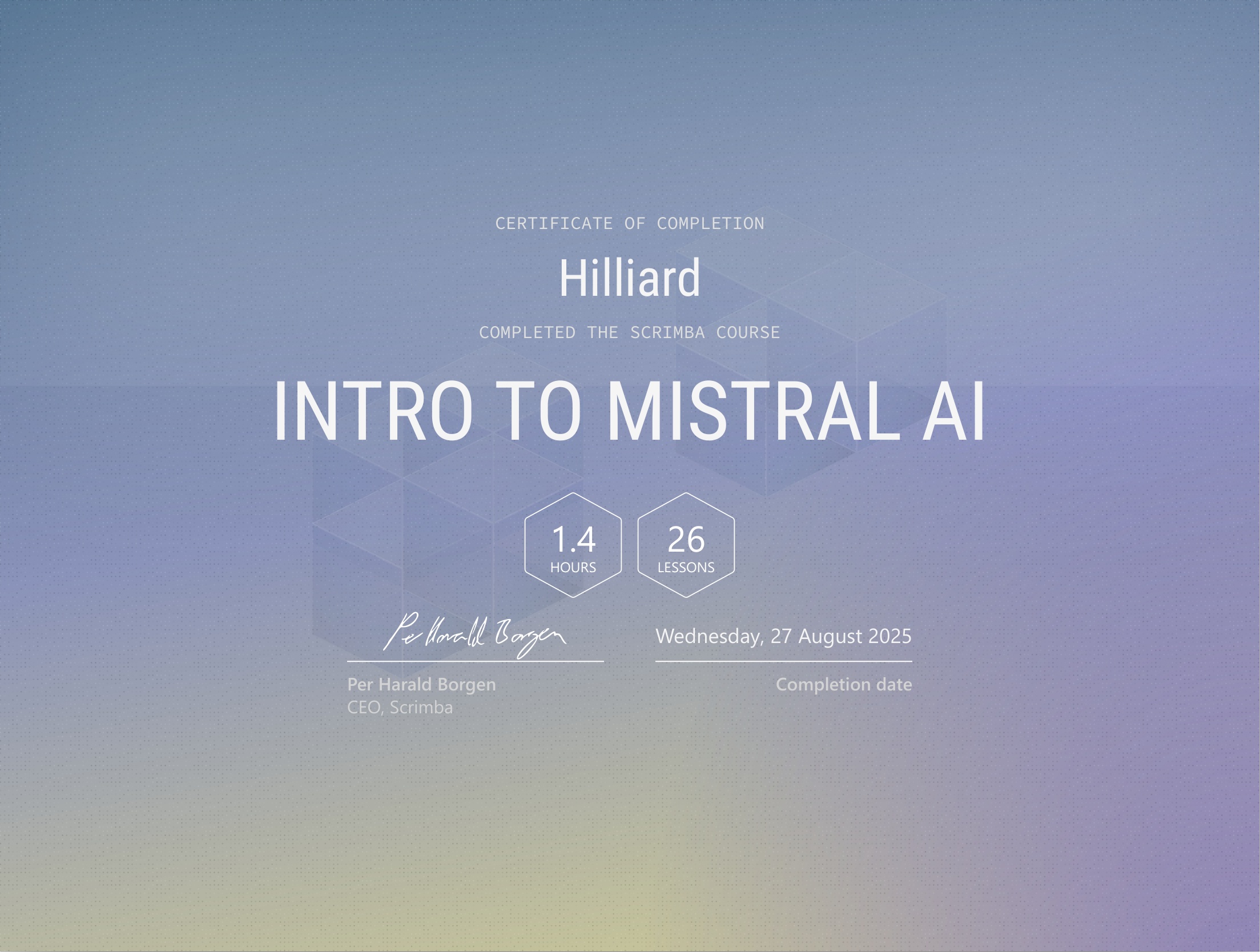 Intro to Mistral AI and Scrimba