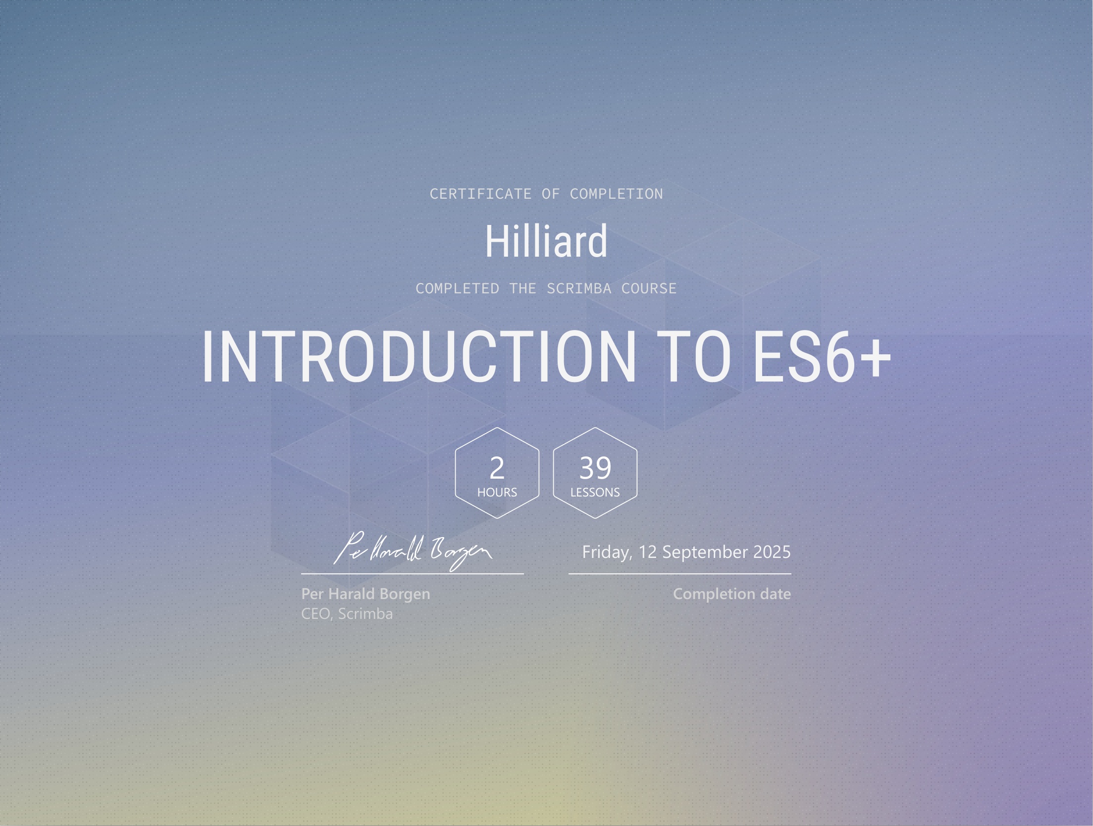 Introduction to ES6 Plus