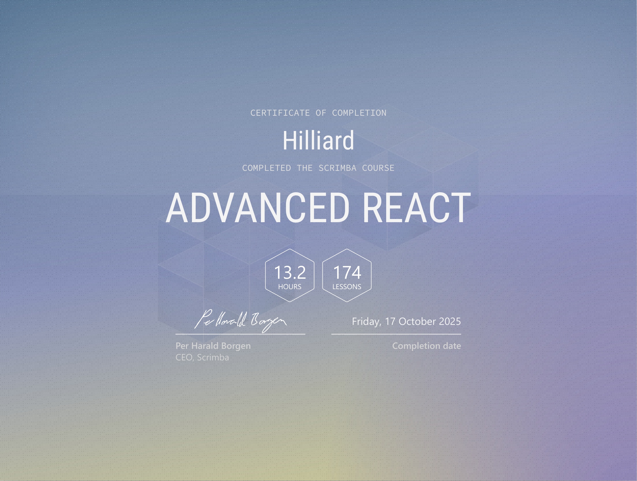 Learn Advanced React